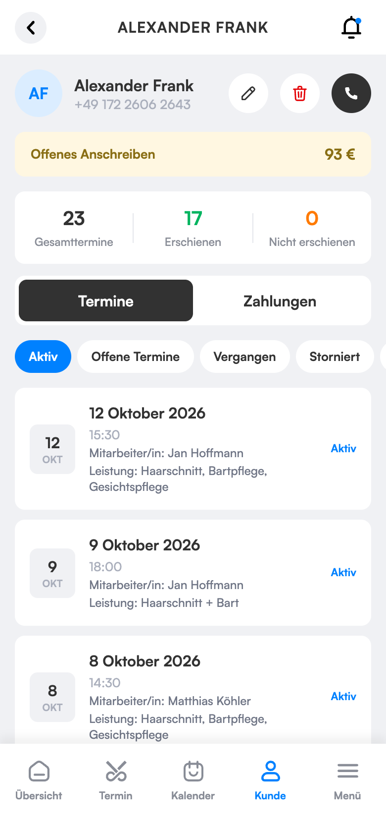 Kundenverwaltung