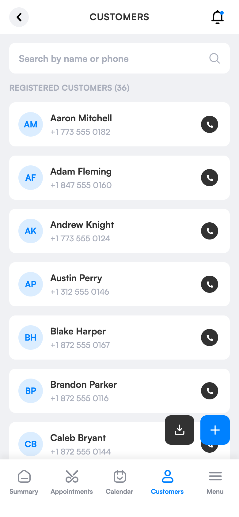 Client list