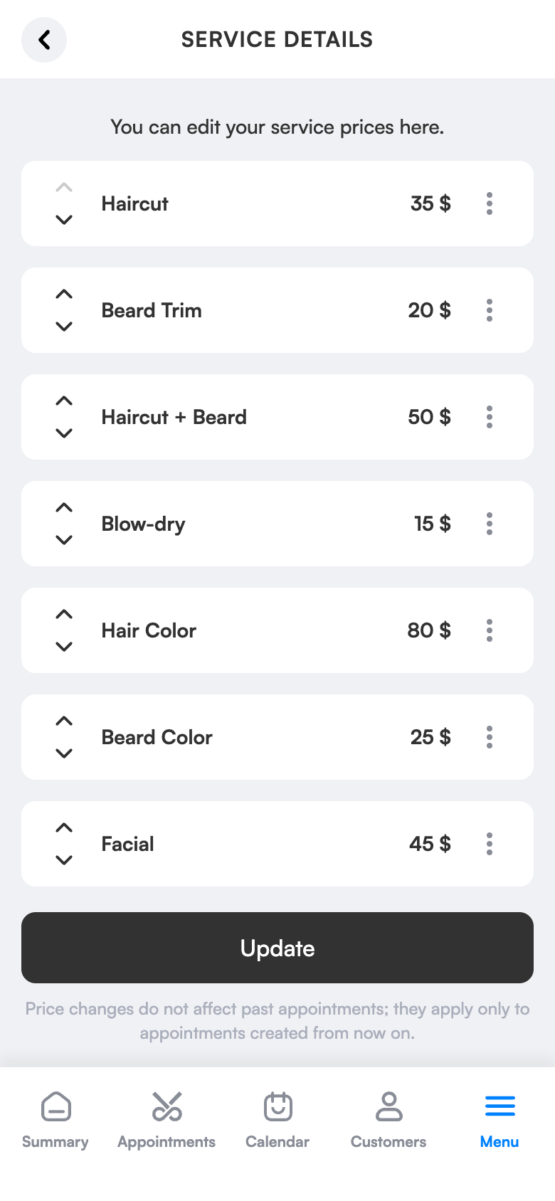 Set up your salon