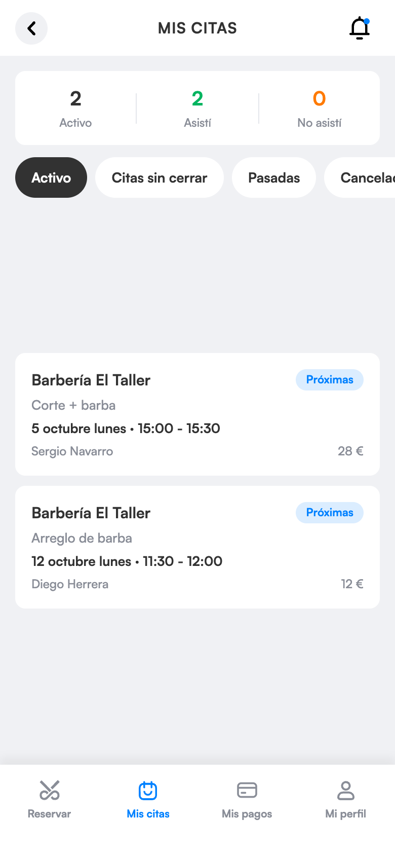 Que haga el seguimiento