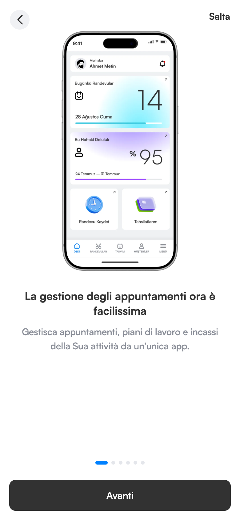 Schermata di presentazione 3 Numara