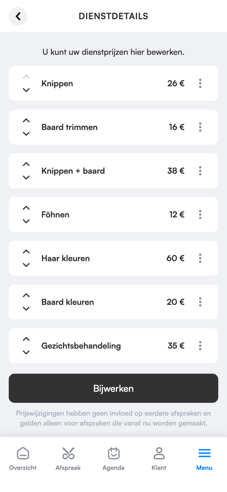 Richt uw salon in
