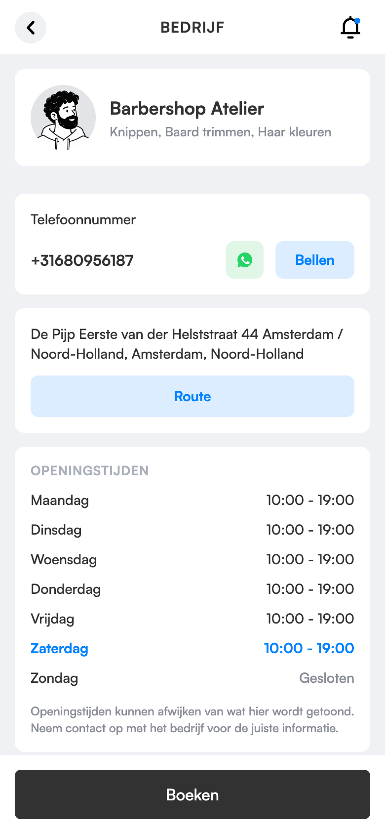 Online boeken